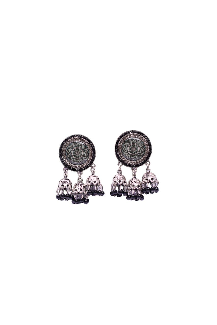 Namokriti Elegant Boho Statement Earrings- Handcrafted for Festive & Wedding Wear